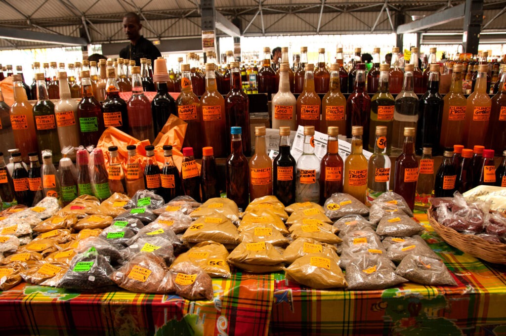 Croisière en Martinique marché Fort de France