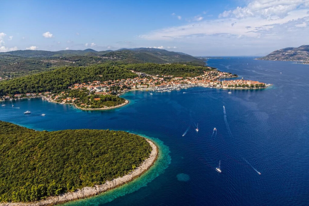 Croisières Locations Bateaux île Elaphite Croatie