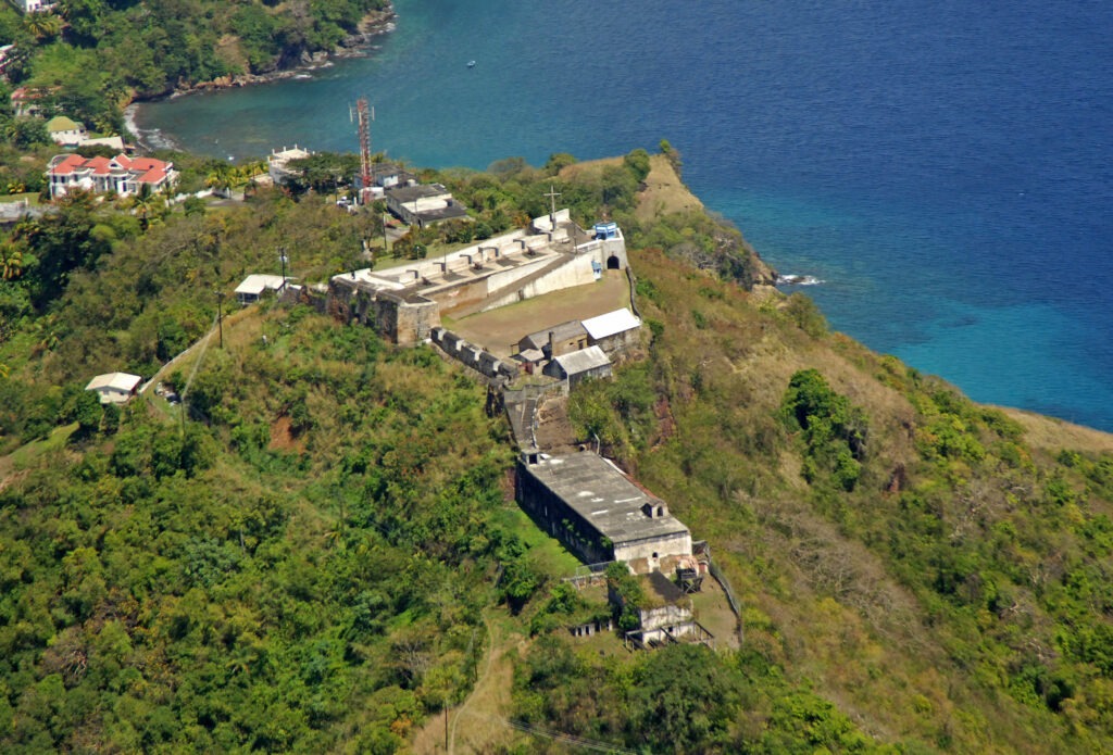Location de bateau Fort Charlotte Saint Vincent et les Grenadines