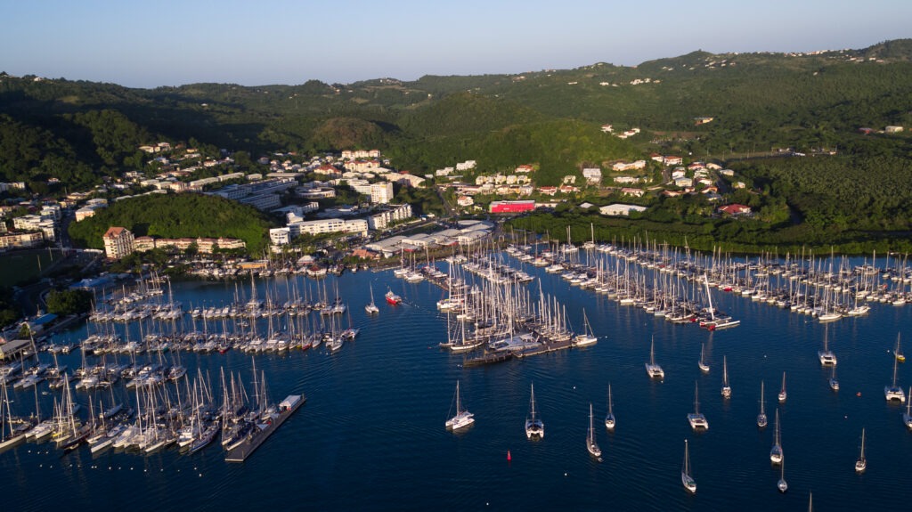 Location de bateau croisière port du Marin Martinique