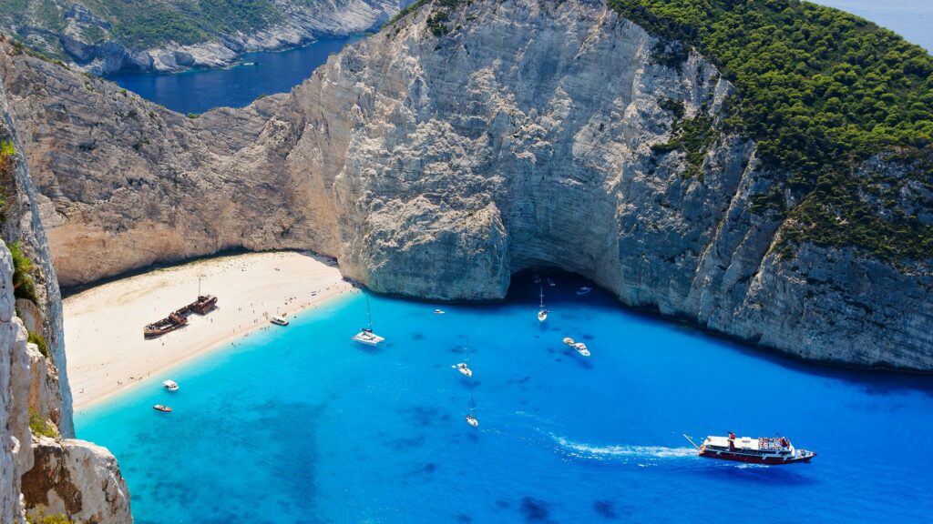 Location de voiliers.Île grecque,Zakynthos