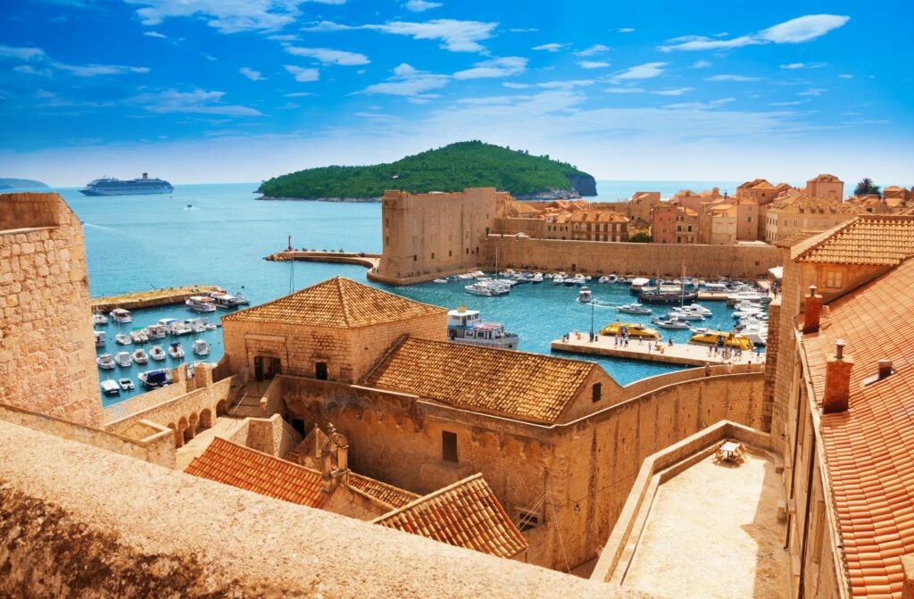 Naviguer en croatie Fort Dubrovnik Croatie
