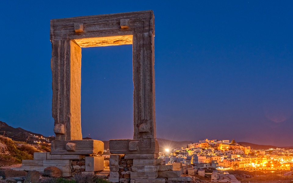 Temple d'Apollon Portara.Naxos