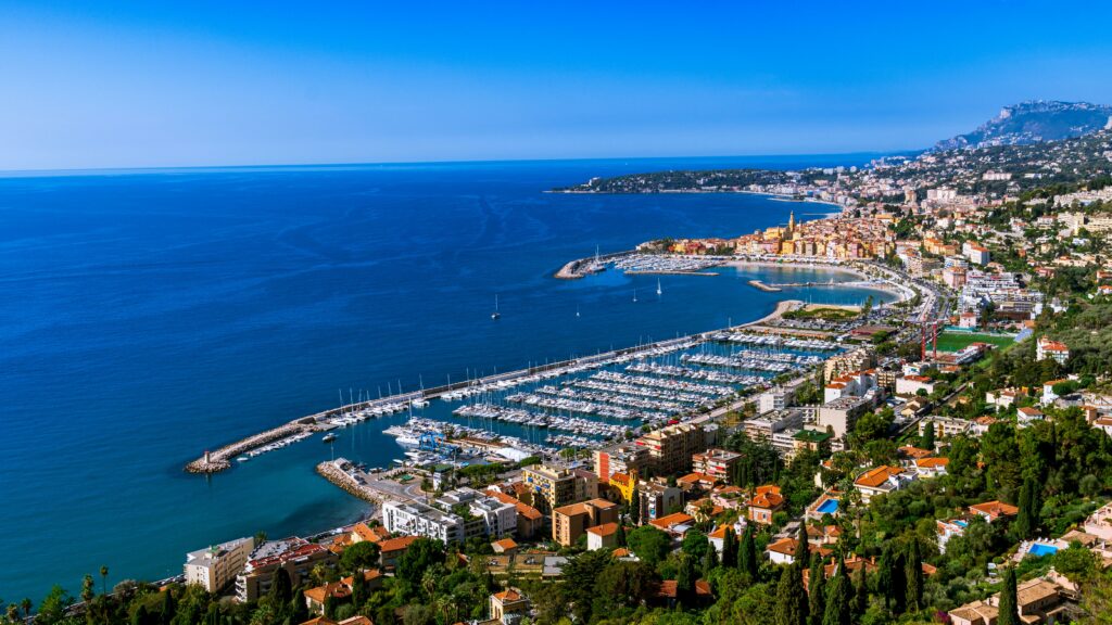 croisiere catamaran cote d'azur vue mer