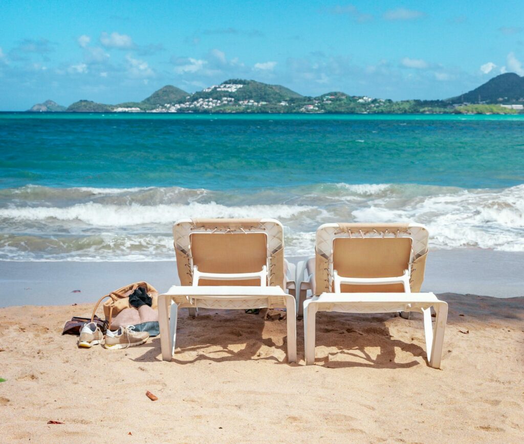 croisiere catamaran sainte lucie plage