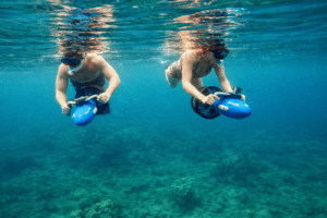 croisiere catamaran seascooter