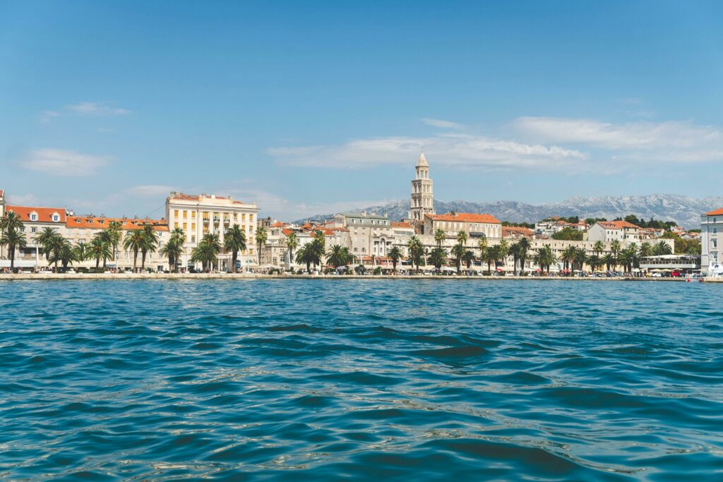 croisiere catamaran split paysage