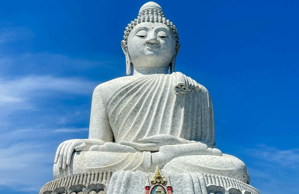 croisiere catamaran thailande phuket statue buddha