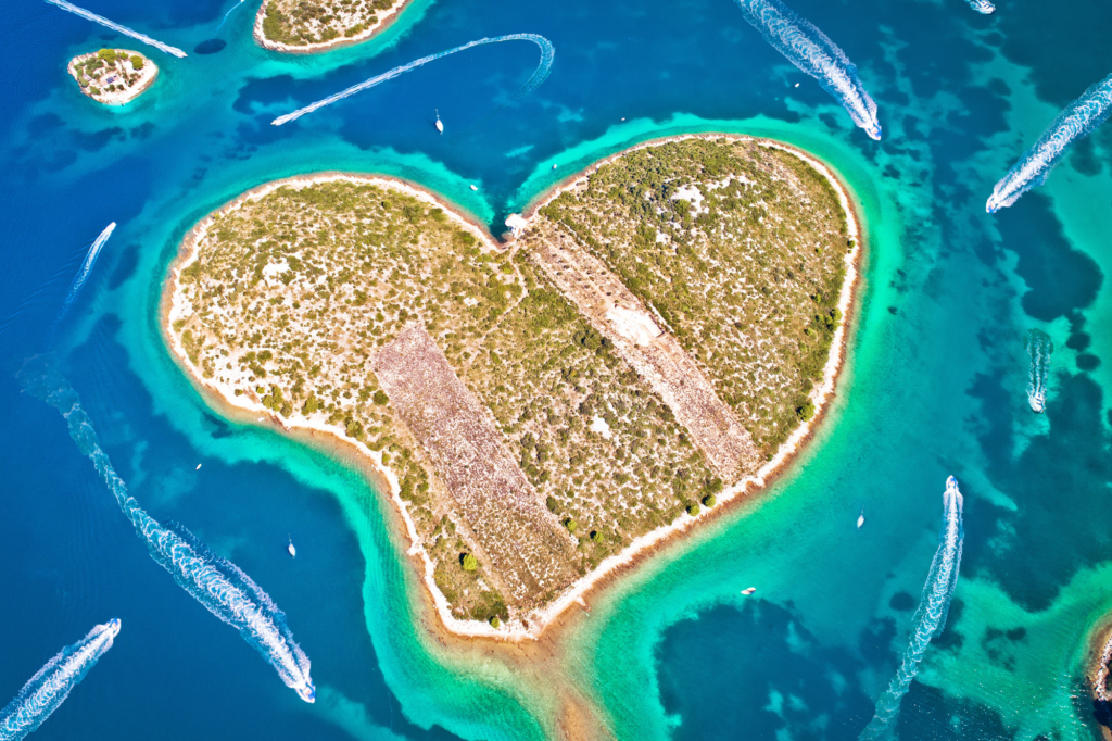 croisiere catamaran zadar Galešnjak