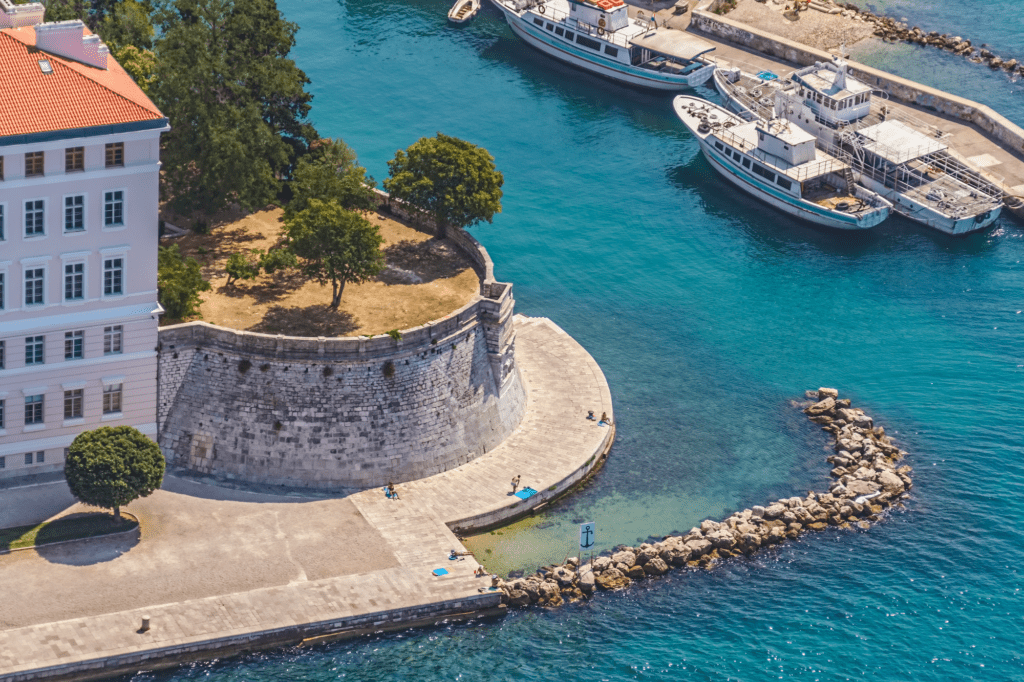 croisiere catamaran zadar vue mer