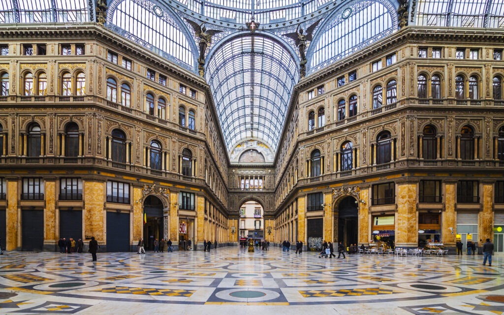 croisière sélection Gallerie Umberto Baie de Naples