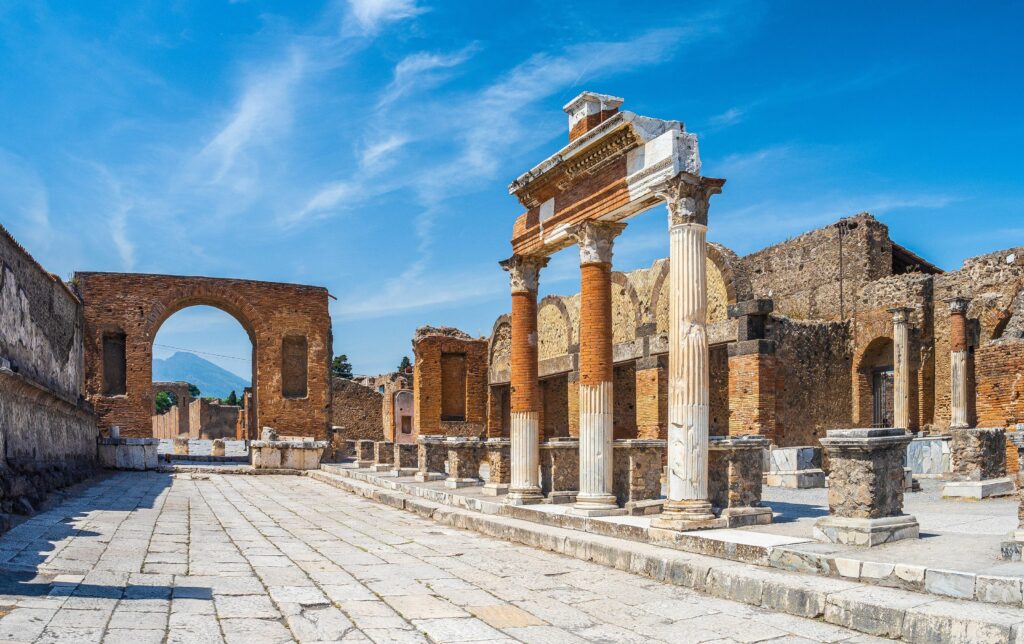 croisière sélection Pompei Ruine Antique Romaine Baie de Naples