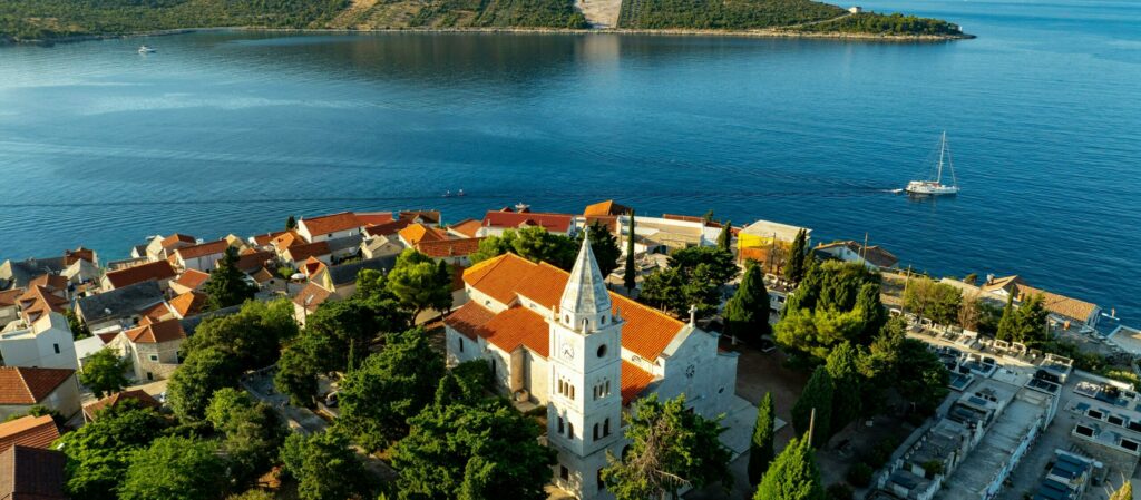 croisiere catamaran croatie monuments