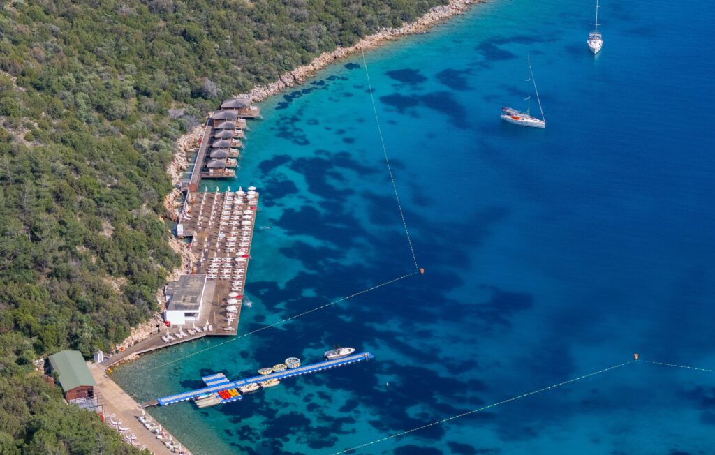 bodrum vue aerienne