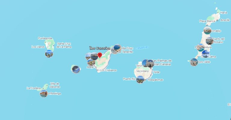 croisiere catamaran canaries carte