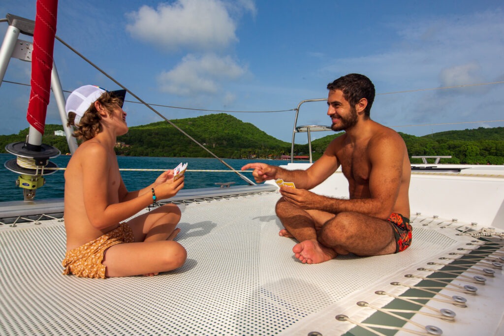 croisiere en catamaran en famille